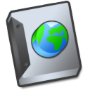 document globe icon